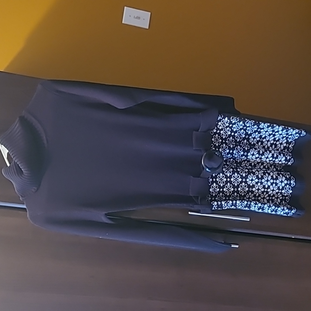 Venus belted sweater dress